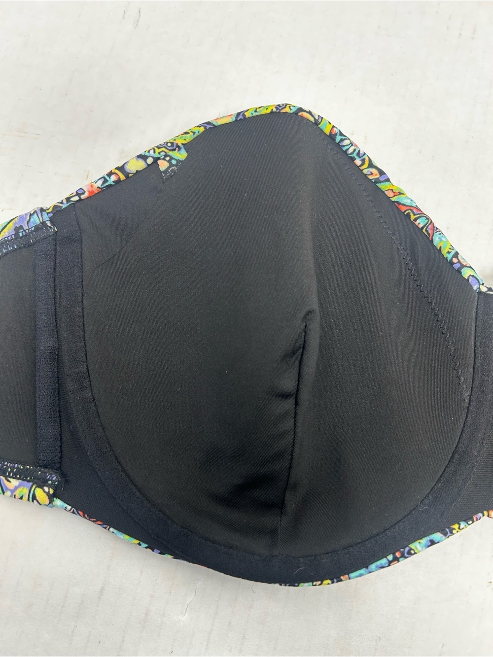 Victoria's Secret Multicolor Paisley Bandeau Bikini Top - underwire - Picture 6 of 8